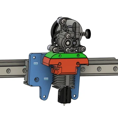 KP3S Pro - Ngàm/Plate gắn DragonBurner Mount