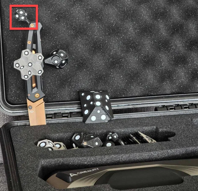 Đế gắn điểm đánh dấu 3D (Marker Platform) hình Dodecahedron có nam châm - Image 1