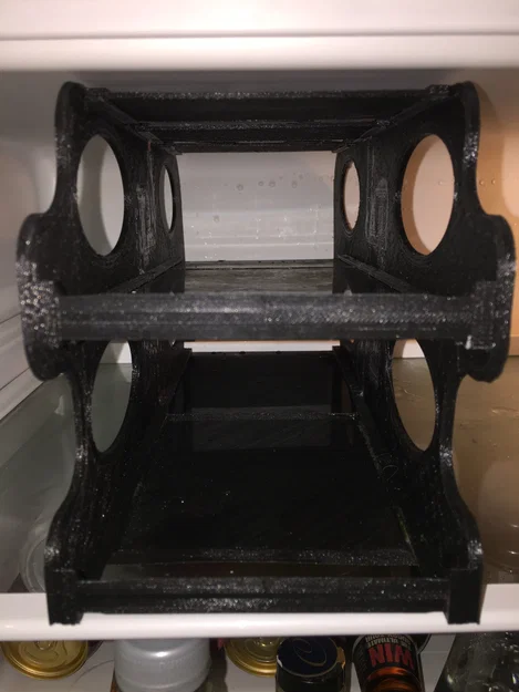 Giá/Ống nhả lon bia & nước ngọt cho tủ lạnh – dễ in - Image 6