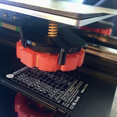 Núm vặn cân bàn & clip khóa KP3S Pro cho nâng cấp bạc đạn trượt Y