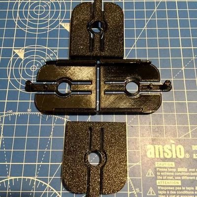 Núm vặn cân bàn & clip khóa KP3S Pro cho nâng cấp bạc đạn trượt Y