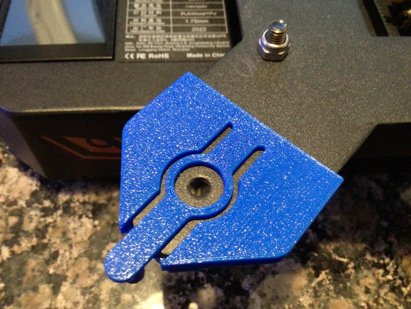 Clip khóa núm cân bàn in KP3S Pro (KP3S Pro Bed Levelling Thumb Wheel Clip) - Image 2