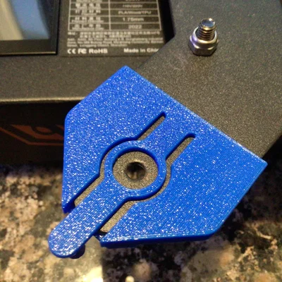 Clip khóa núm cân bàn in KP3S Pro (KP3S Pro Bed Levelling Thumb Wheel Clip)