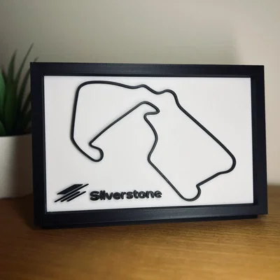 Đường đua Silverstone F1 Circuit (mô hình trang trí)