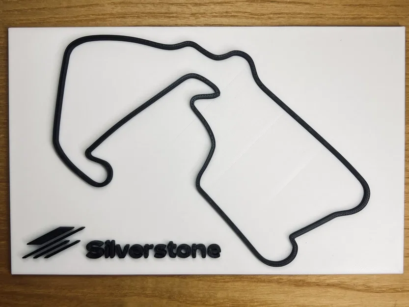 Đường đua Silverstone F1 Circuit (mô hình trang trí) - Image 2