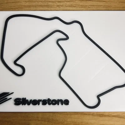 Đường đua Silverstone F1 Circuit (mô hình trang trí)