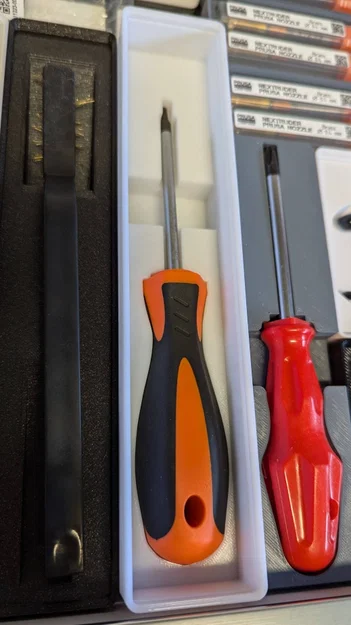 Khay đựng tua vít Torx T10 cho máy in 3D Prusa XL (Hệ Gridfinity) - Image 1