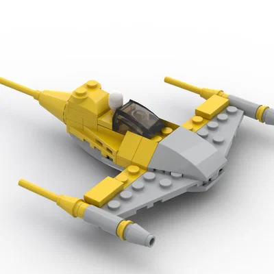 Bộ Brick Naboo Starfighter Mini Scale