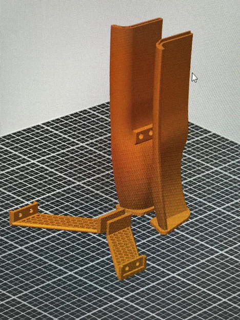 Cánh gió sau cho Worx Landroid dòng M+ và dòng L - Image 2