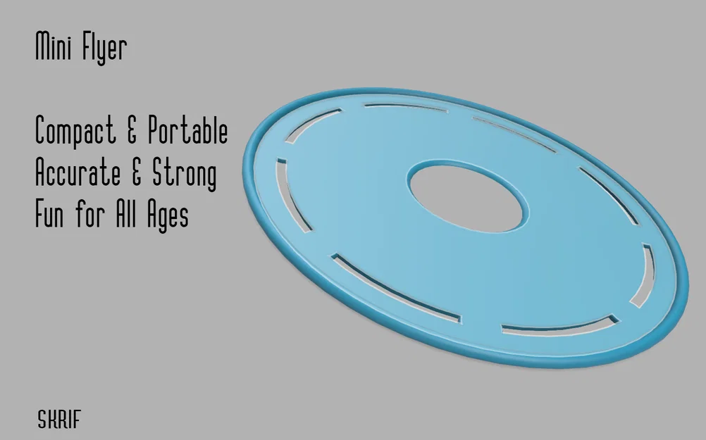 Mini Flyer: Đĩa Frisbee Tối Thượng - Image 1