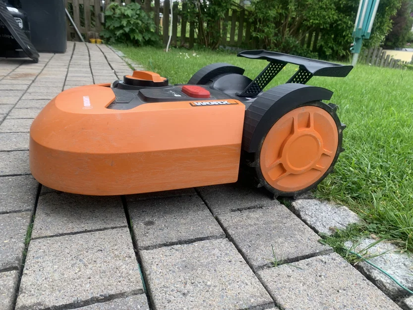 Cánh gió thể thao (Spoiler) trang trí cho robot Worx Landroid - Image 3