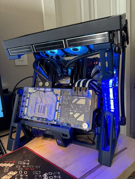 Open PC Frame 2 case Rev 1 – Khung case PC mở bản sửa đổi - Image 1