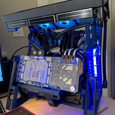 Open PC Frame 2 case Rev 1 – Khung case PC mở bản sửa đổi