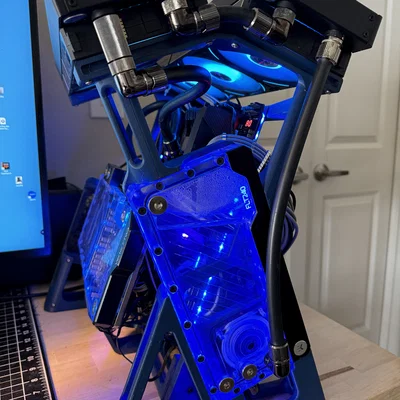 Open PC Frame 2 case Rev 1 – Khung case PC mở bản sửa đổi