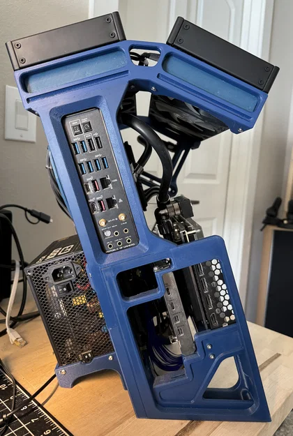 Open PC Frame 2 case Rev 1 – Khung case PC mở bản sửa đổi - Image 3