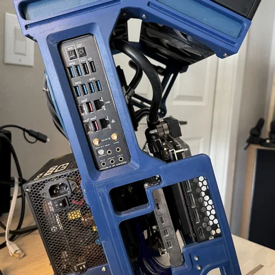 Open PC Frame 2 case Rev 1 – Khung case PC mở bản sửa đổi