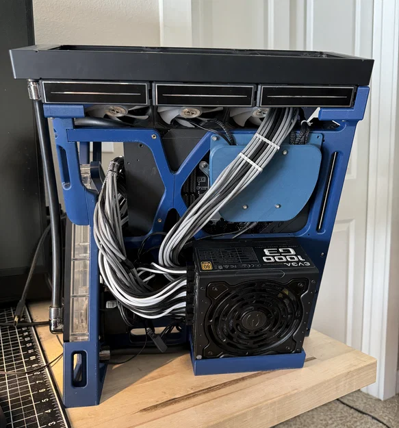 Open PC Frame 2 case Rev 1 – Khung case PC mở bản sửa đổi - Image 4