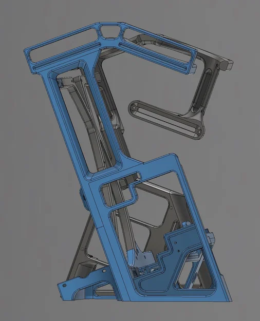 Open PC Frame 2 case Rev 1 – Khung case PC mở bản sửa đổi - Image 5