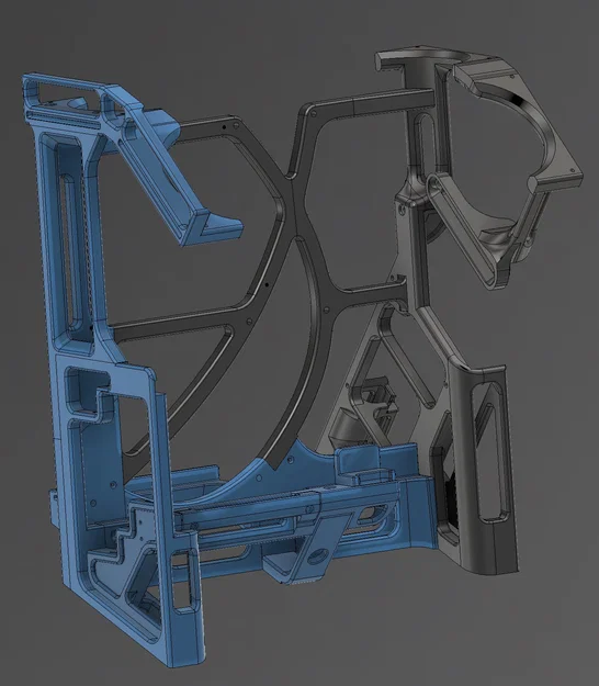 Open PC Frame 2 case Rev 1 – Khung case PC mở bản sửa đổi - Image 6