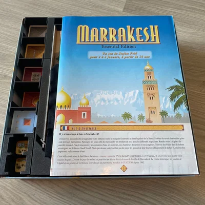 Insert/Organizer hộp Marrakesh (Essential Edition + Deluxe Component addon)