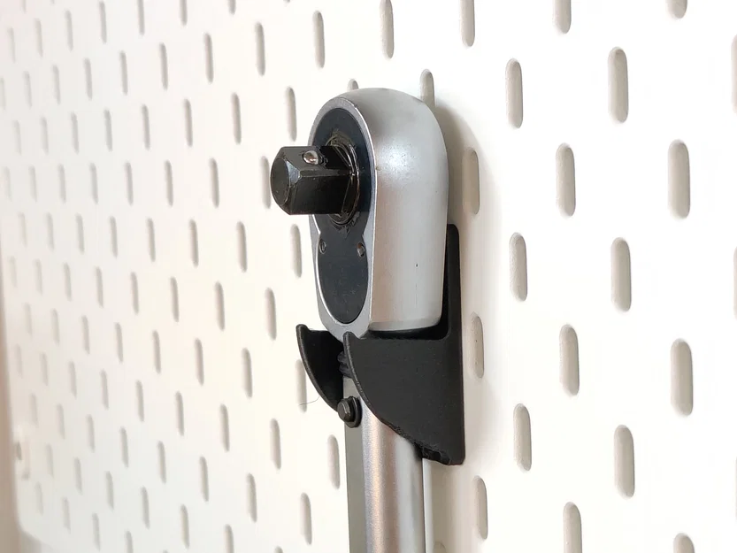 Kệ treo cờ lê lực cho T-Nuts IKEA Skadis – Hazet 5122-2 CT - Image 4