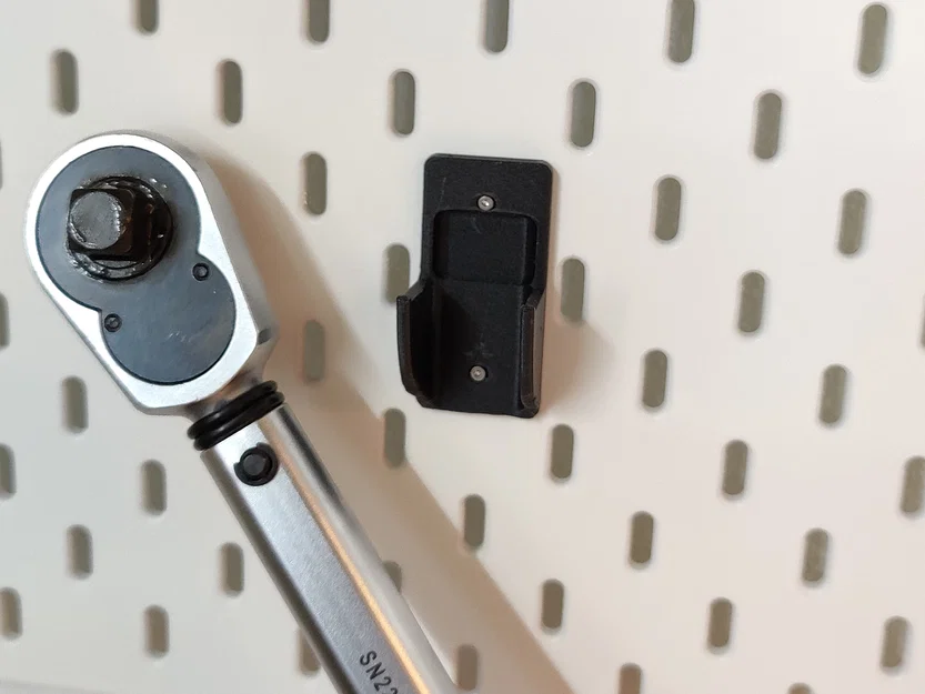 Kệ treo cờ lê lực cho T-Nuts IKEA Skadis – Hazet 5122-2 CT - Image 5