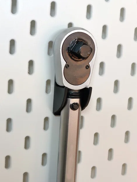 Kệ treo cờ lê lực cho T-Nuts IKEA Skadis – Hazet 5122-2 CT - Image 6