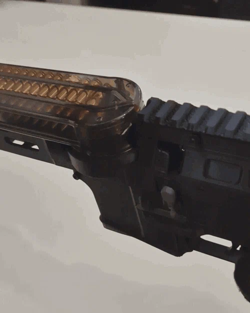 Prop AR-57 kiểu AR-57 (có parts chuyển động, gắn vừa magazine Airsoft P90) - Image 2