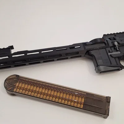 Prop AR-57 kiểu AR-57 (có parts chuyển động, gắn vừa magazine Airsoft P90)