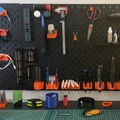 Ngàm treo tường IKEA SKADIS (Wall Mount) dùng 3M Command, không cần khoan - Thumbnail 3