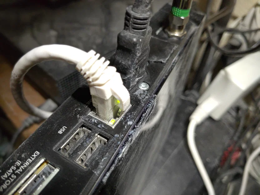 Nắp che đèn cổng cáp Ethernet - Image 2