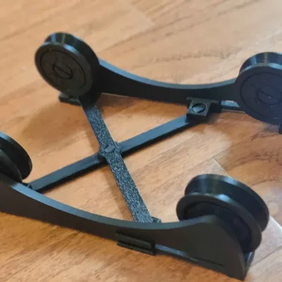 Con lăn đỡ cuộn nhựa 3D - Fully Printable Filament Spool Roller
