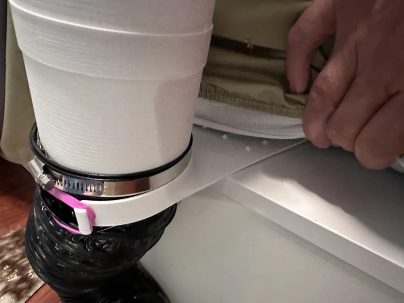 Bộ phận gắn quạt làm mát giường ngủ - Image 3