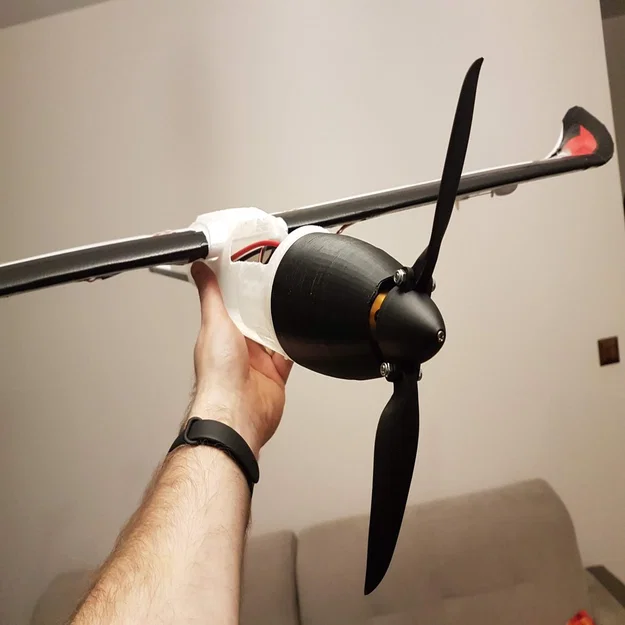 RC Plane - Thân (Fuselage) In 3D cho Máy Bay RC - Image 4