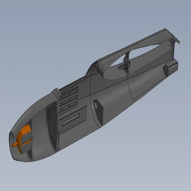 RC Plane - Thân (Fuselage) In 3D cho Máy Bay RC - Image 7