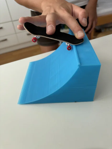 Mẫu Ramp Trượt Ván Ngón Tay 3D - Phụ Kiện Fingerboard Siêu Mượt - Image 1