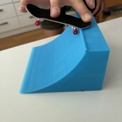 Mẫu Ramp Trượt Ván Ngón Tay 3D - Phụ Kiện Fingerboard Siêu Mượt