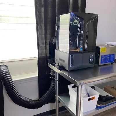 Hệ thống hút khí nam châm cho Elegoo Saturn 4 Ultra (ống 4 inch)