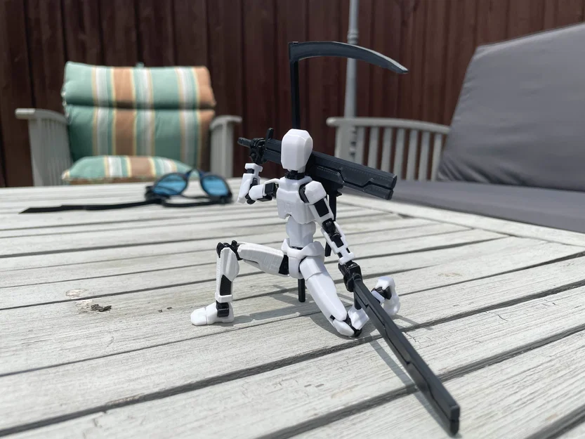 Giá treo vũ khí kép cho mô hình Dummy 13 - Phụ kiện 3D siêu ngầu - Image 2