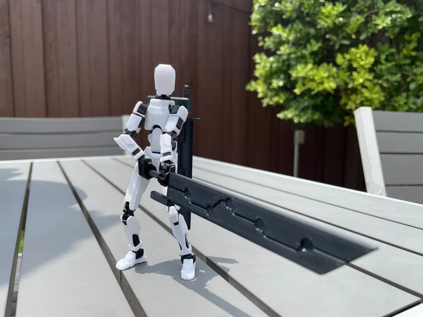 Giá treo vũ khí kép cho mô hình Dummy 13 - Phụ kiện 3D siêu ngầu - Image 3