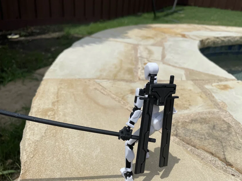 Giá treo vũ khí kép cho mô hình Dummy 13 - Phụ kiện 3D siêu ngầu - Image 5