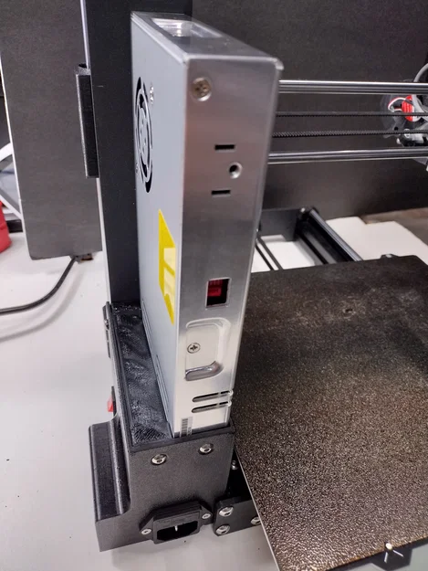 Nắp PSU Meanwell LRS-350/RSP-320 cho Prusa Mk3/Mk4, ổ AC/Mains phía sau - Image 3