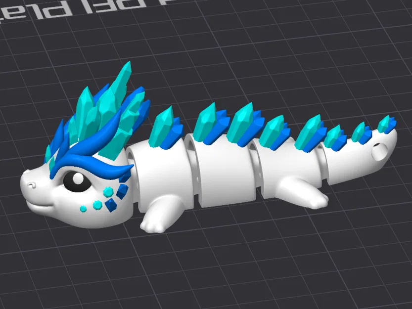 Ice Dragon - Phiên bản nhiều tinh thể hơn (More Crystals Version) - Image 1