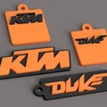 Móc khóa xe máy KTM (KTM Motorrad Schlüsselanhänger) - Thumbnail 1
