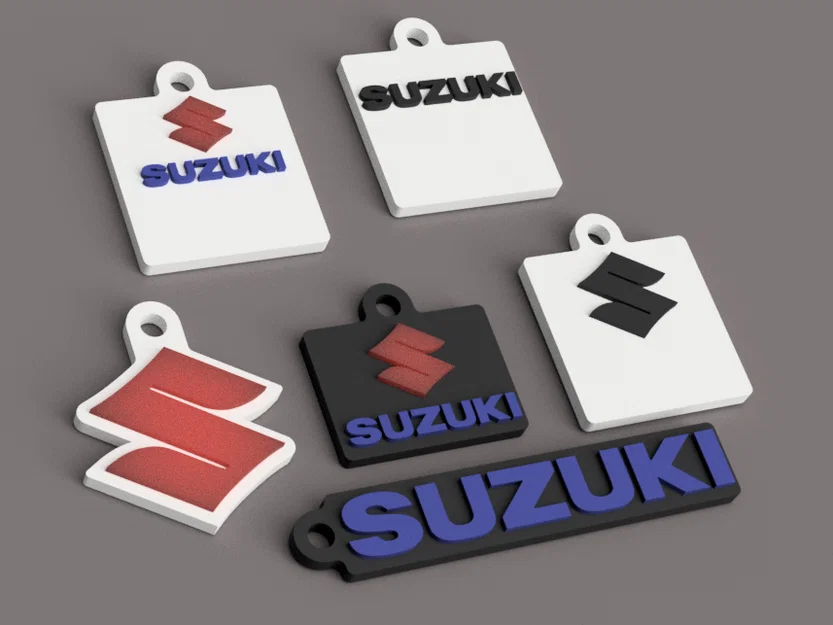 Móc khóa chìa khóa xe/mô tô Suzuki - Image 2