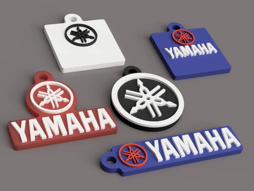 Móc khóa xe máy Yamaha (Yamaha Motorrad Schlüsselanhänger) - Image 1