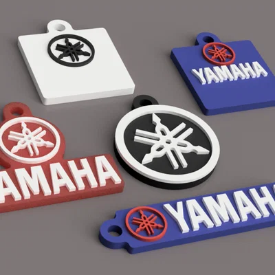 Móc khóa xe máy Yamaha (Yamaha Motorrad Schlüsselanhänger)