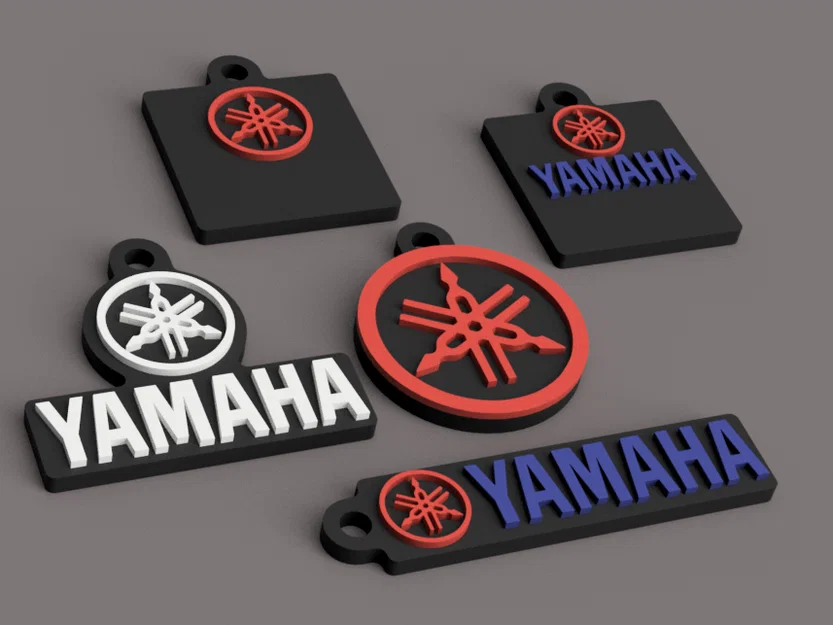 Móc khóa xe máy Yamaha (Yamaha Motorrad Schlüsselanhänger) - Image 2