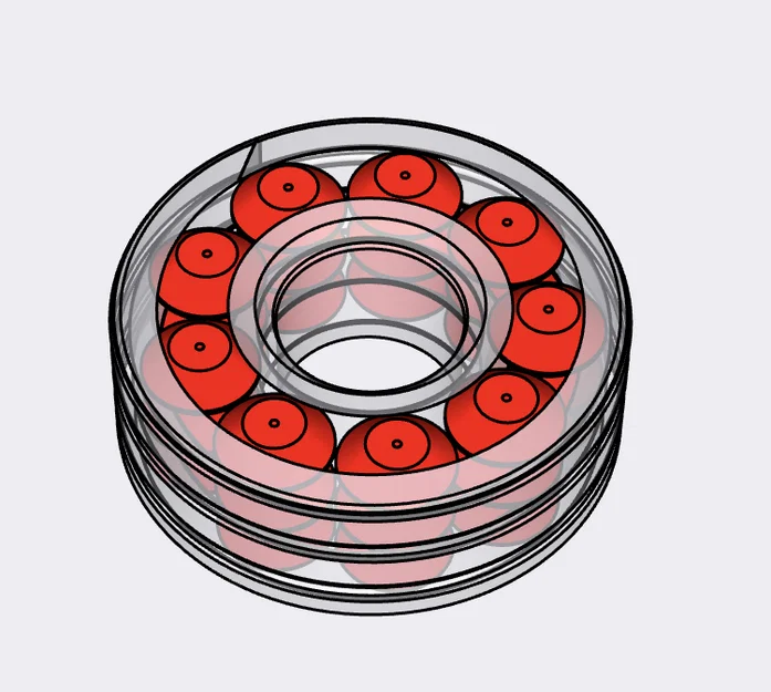 Bạc đạn 608 (Print In Place) - Image 2