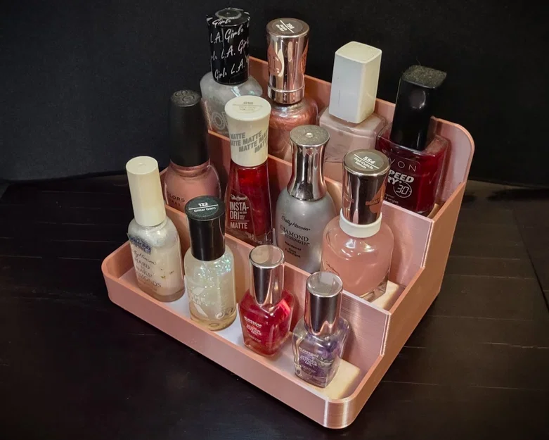 Kệ để sơn móng tay 3 tầng - Nail Polish Organizer thiết kế thông minh - Image 1